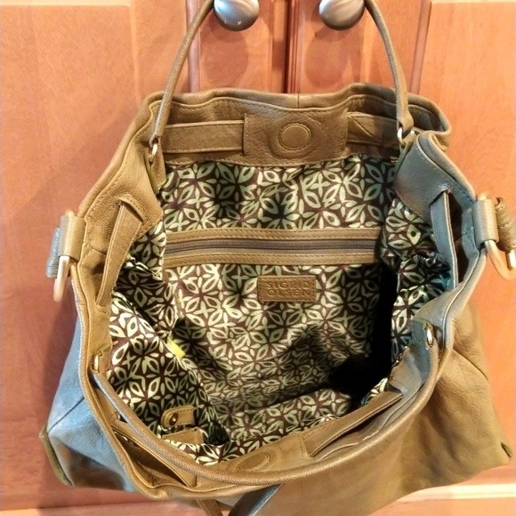 Sigrid Olsen Large Hobo Shoulder Bag Leather EUC - Picture 6 of 13